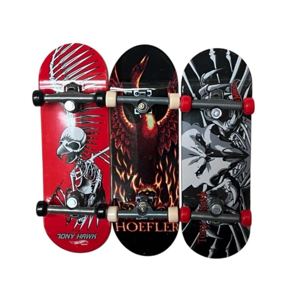 Tony Hawk Hot Wheels, Hoefler Paris 2024 & McDonald's Mini Finger Skateboard - Picture 2 of 3